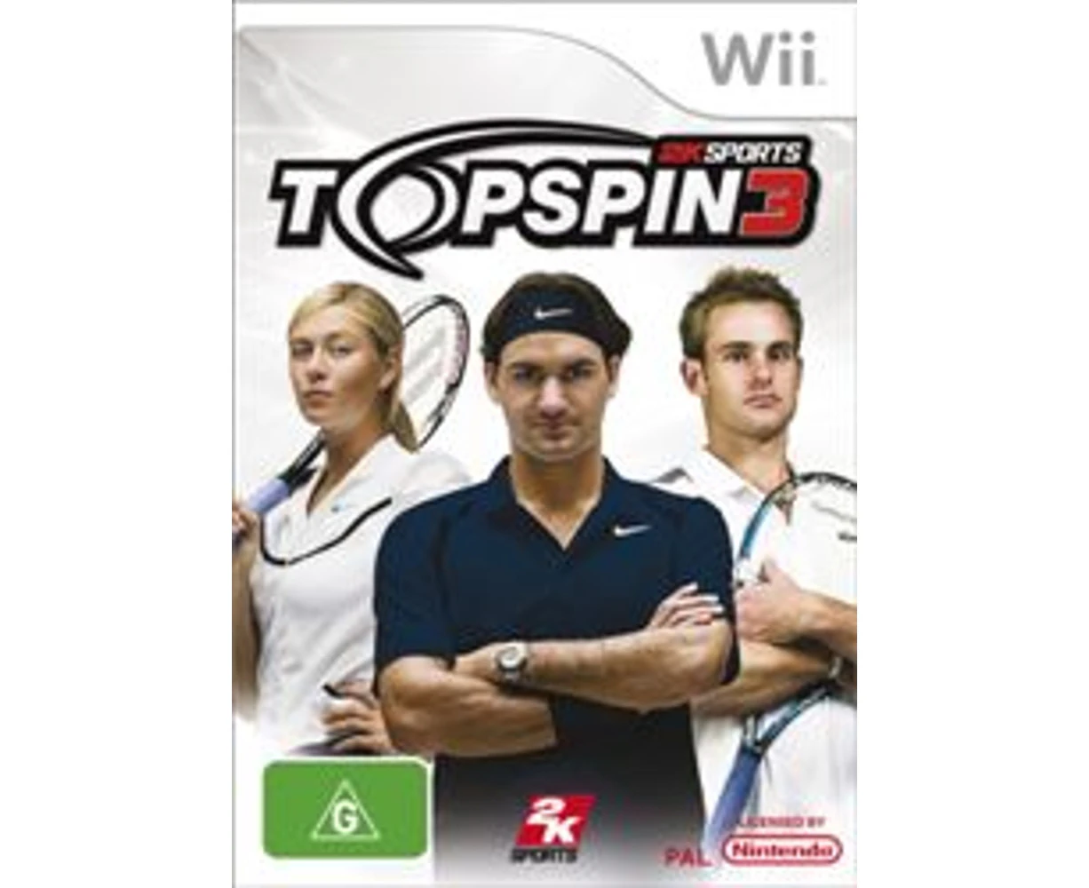 Top Spin 3 (Wii) Refurbished - Refurbished Grade B