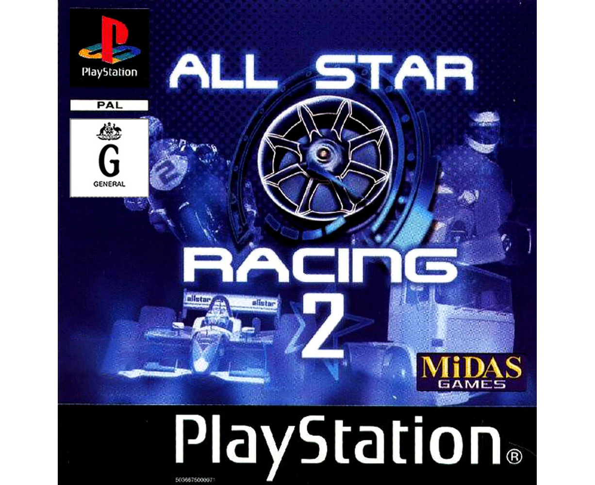 All Star Racing 2 (PS1) Refurbished - Refurbished Grade B