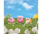 Kirby Fluffy Puffy Mine Play In The Flower (C:Waddle Dee)