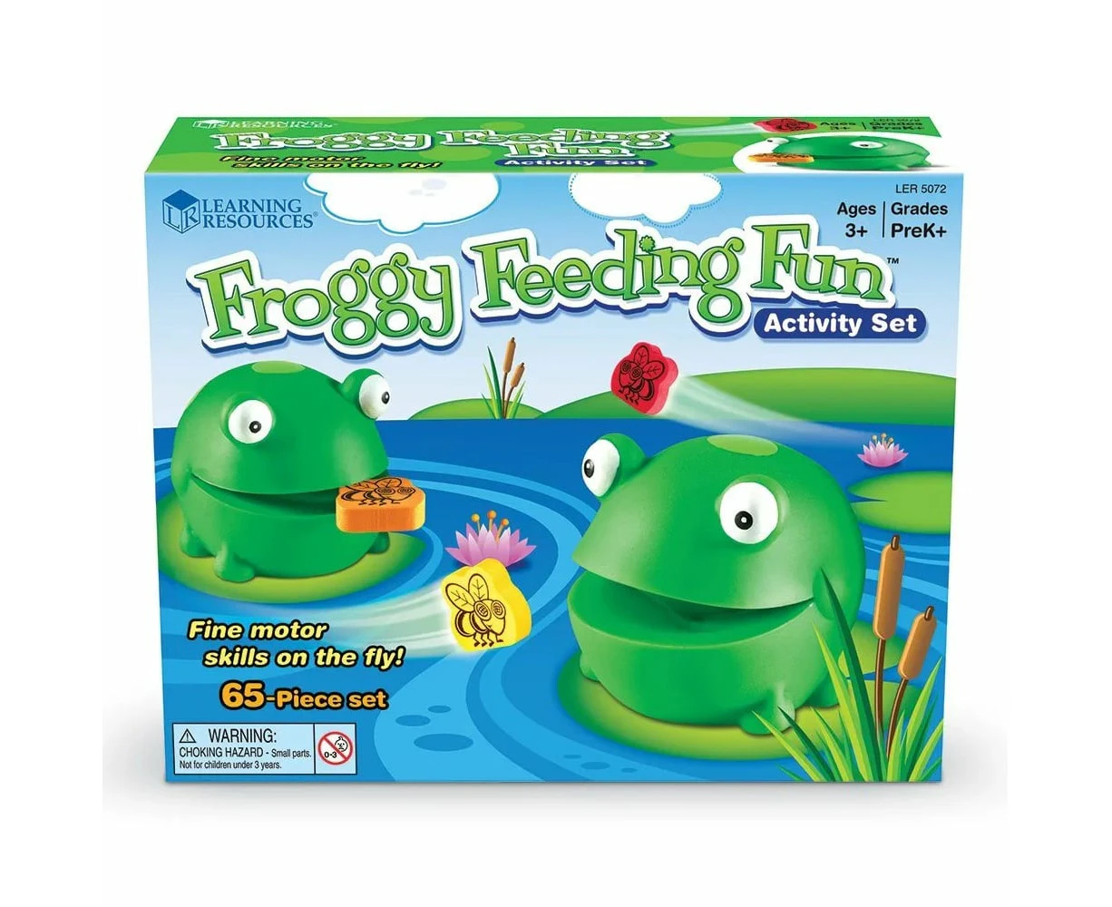 Learning Resources Froggy Feeding Fun Fine Motor Skills Game