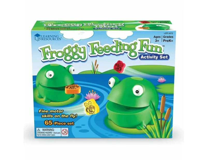 Learning Resources Froggy Feeding Fun Fine Motor Skills Game