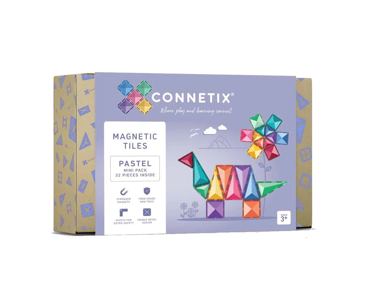 Connetix 32 Piece Pastel Mini Pack