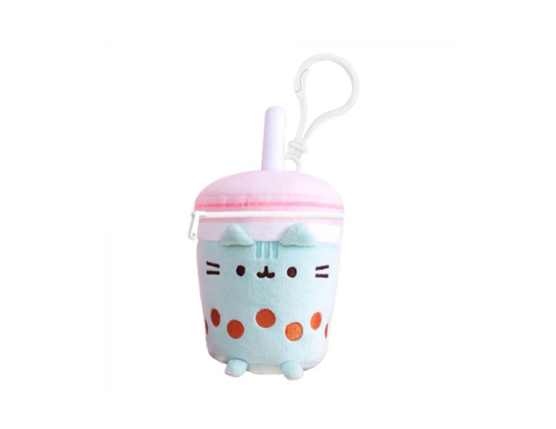 Pusheen Sips Boba Tea Bag Charm Purse