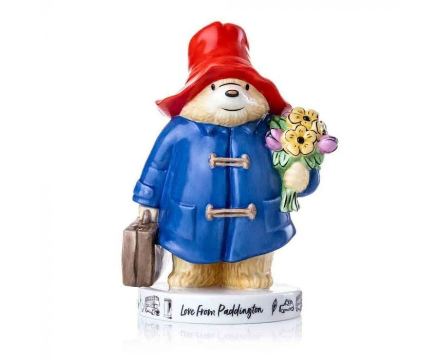 Paddington Bear by English Ladies Figurine - Love From Paddington Colourway