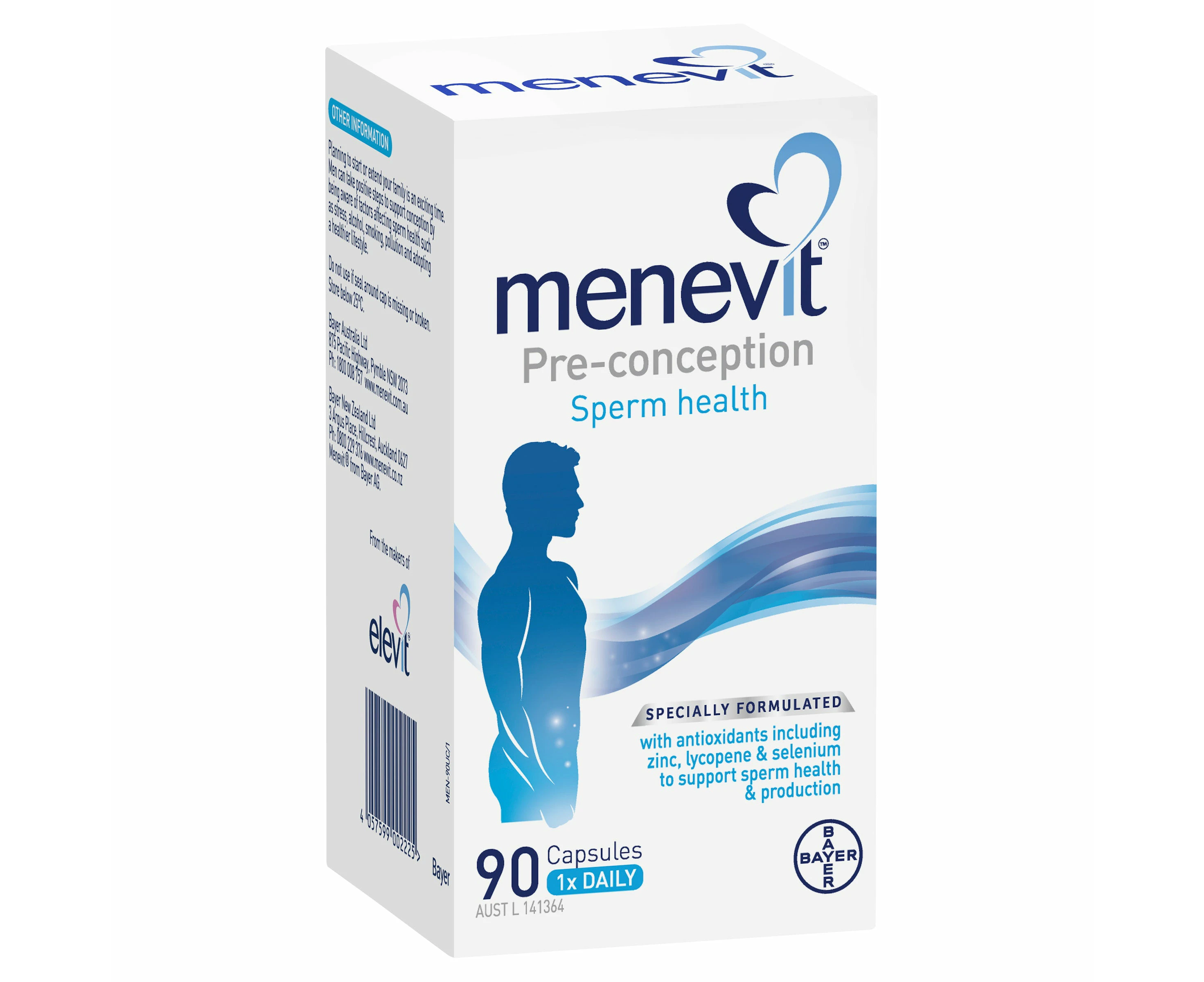 Menevit Pre-Conception Sperm Health Capsules 90