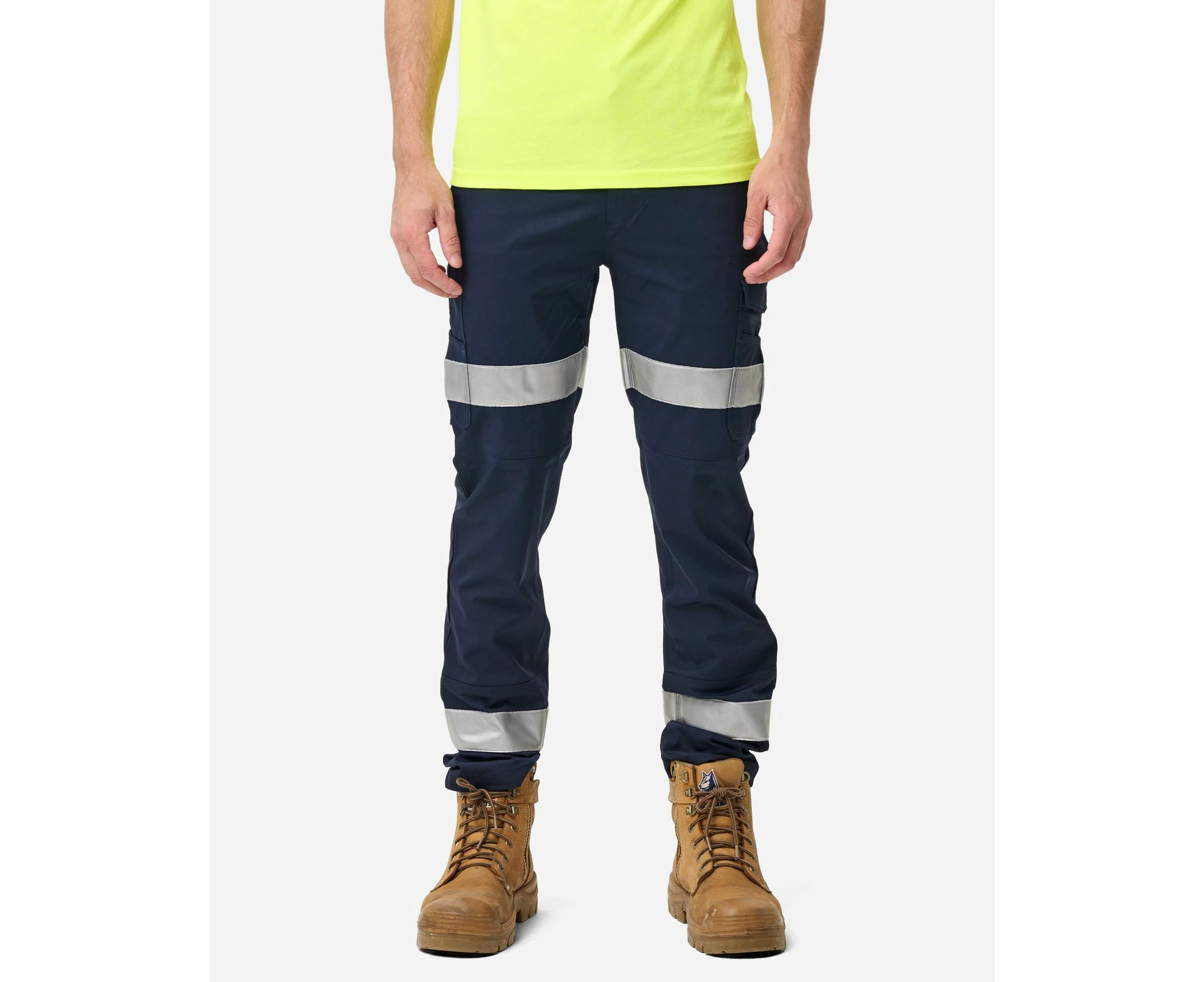 Mens Reflective Light Pant - Stretchy tape