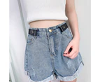 3PCS No Buckle Stretch Belt for Women and Men Elastic Waist Belt for Jeans Pants-