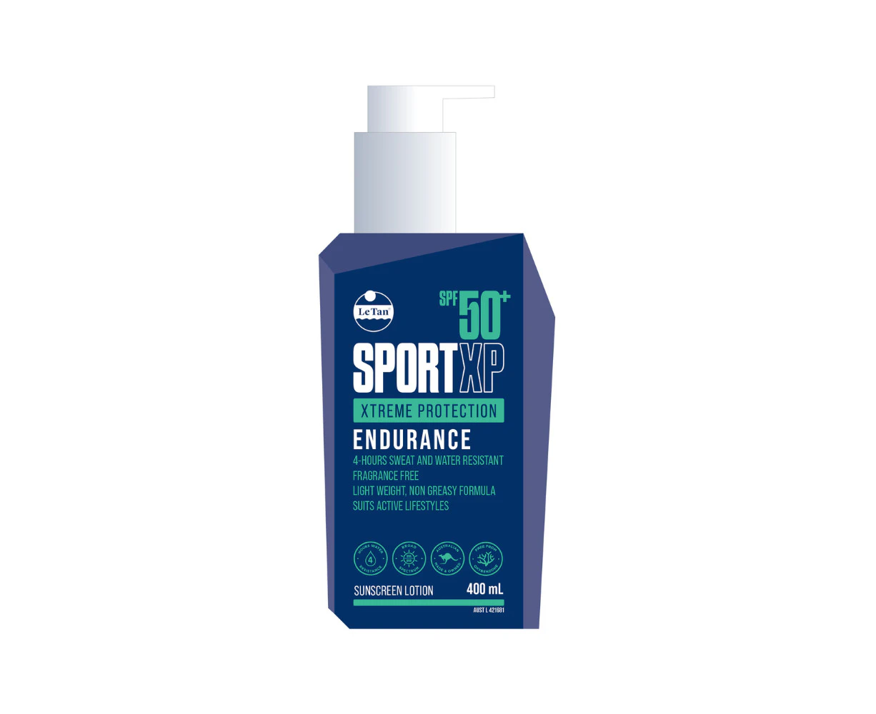 Le Tan SPF50+ SportXP Xtreme Protection Endurance Sunscreen 400ml