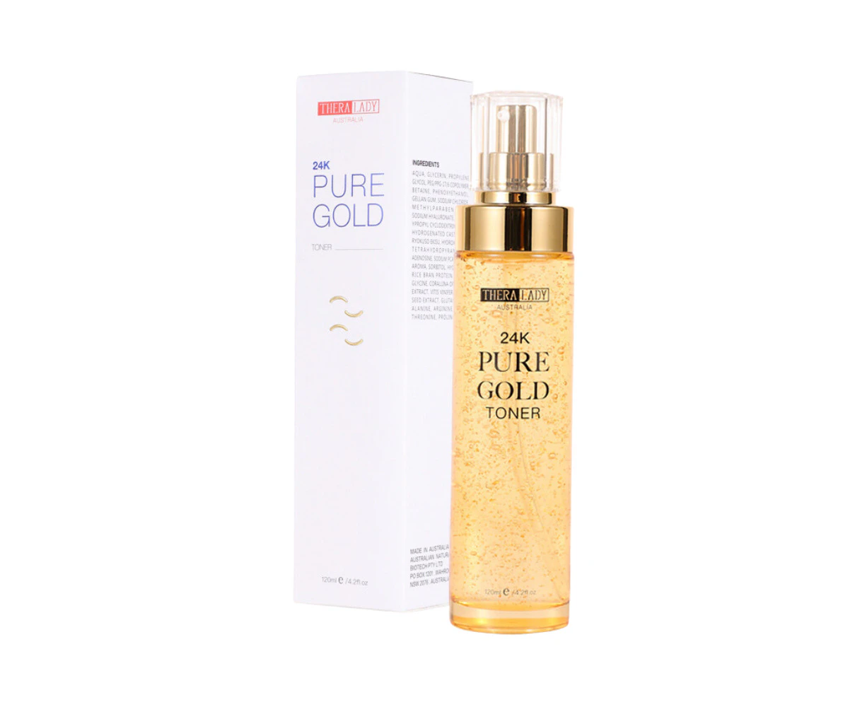 Thera Lady Pure Gold Toner 120ml (Expire Date:02/2025)