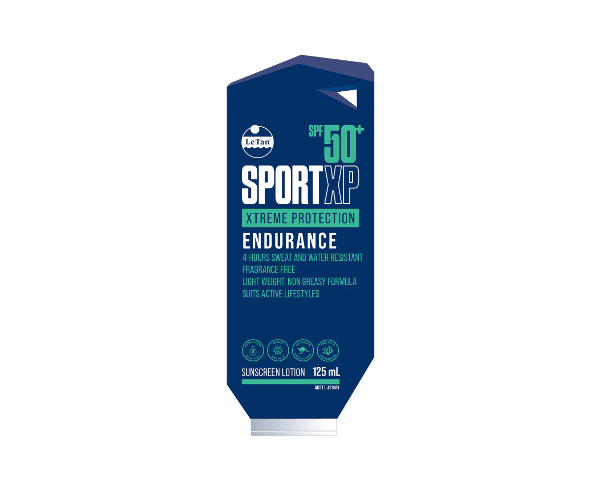 Le Tan SPF50+ SportXP Xtreme Protection Endurance Sunscreen 125ml