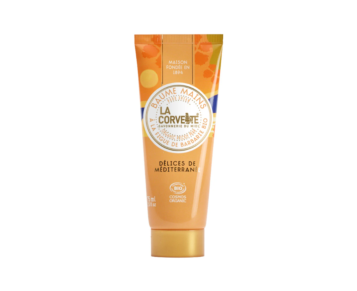 La Corvette DELICES DE MEDITERRANEE Organic Prickly Hand Cream 75ml