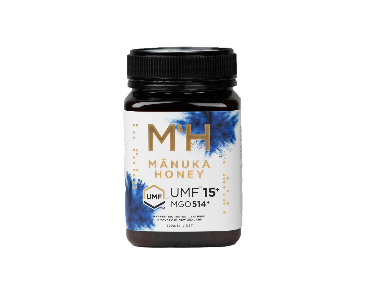 M&H Manuka Honey UMF 15+ 500g (Not For Sale In WA)