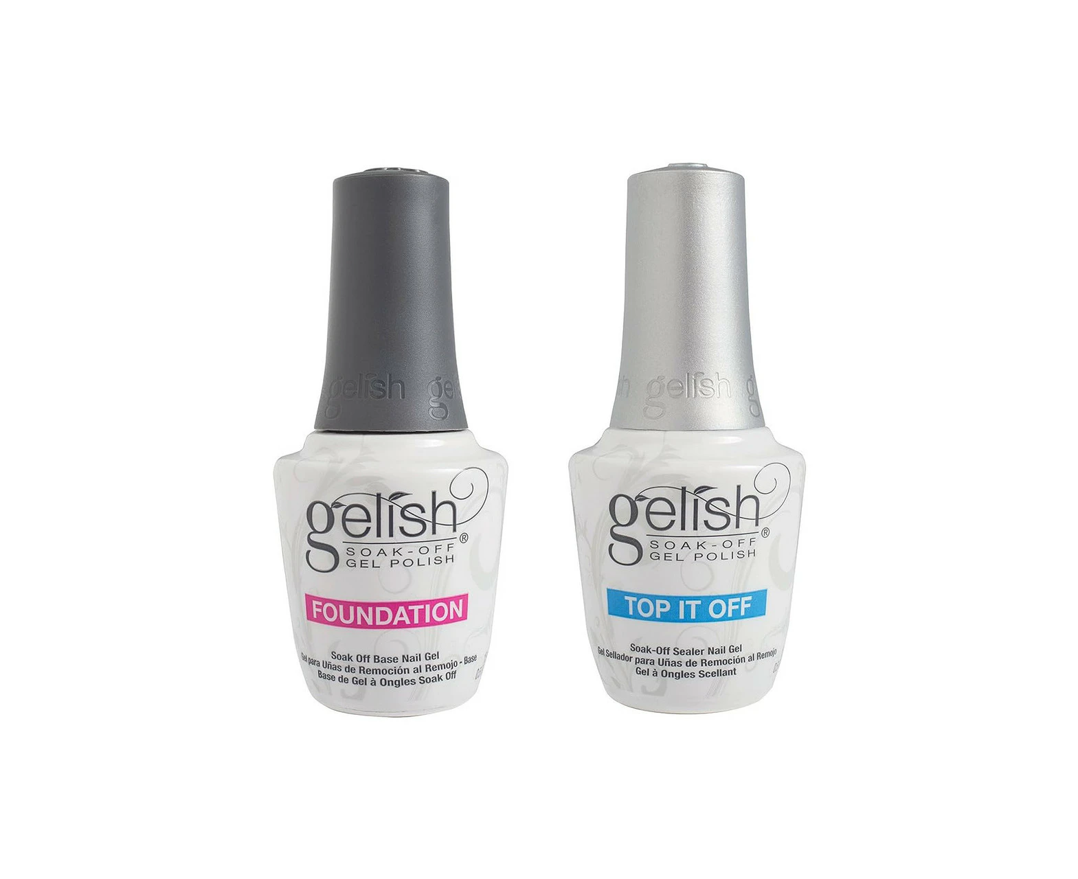 Gelish Dynamic Duo Foundation & Top It Off