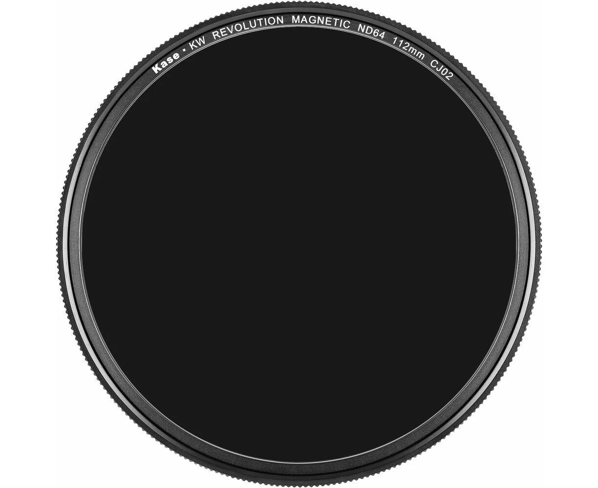 Kase Revolution 112mm ND64 Filter with Magnetic Adapter Ring