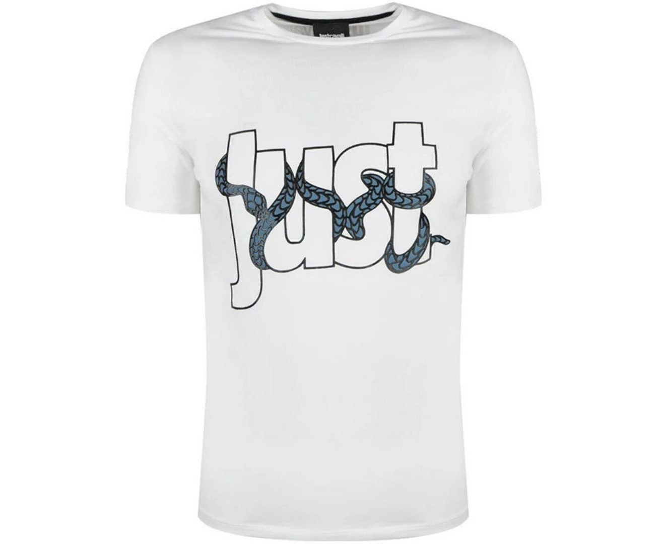 Just Cavalli Mens T-Shirt S01GC0283 100 White