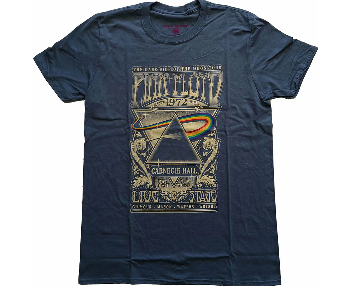 Pink Floyd Ladies T-Shirt: Carnegie Hall Poster