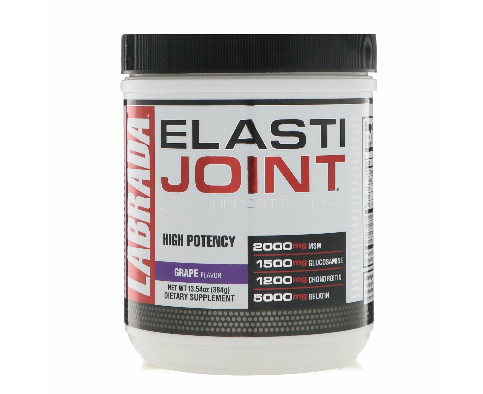 Labrada Nutrition, ElastiJoint, Joint Support Formula, Grape Flavor, 13.54 oz (384 g)