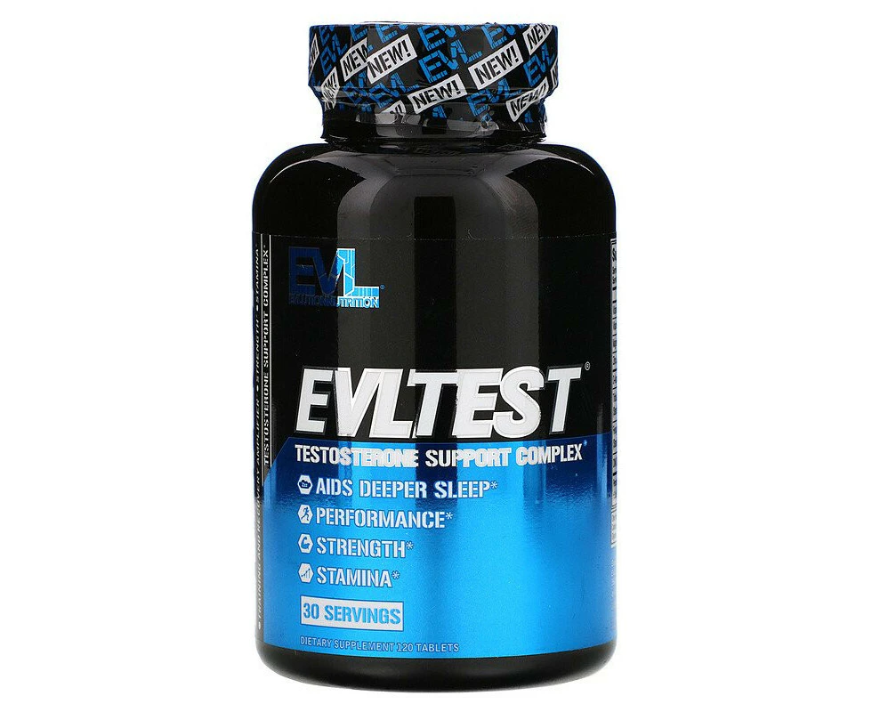 EVLUTION NUTRITION Testosterone Support Complex EVLTest 120 Tablets