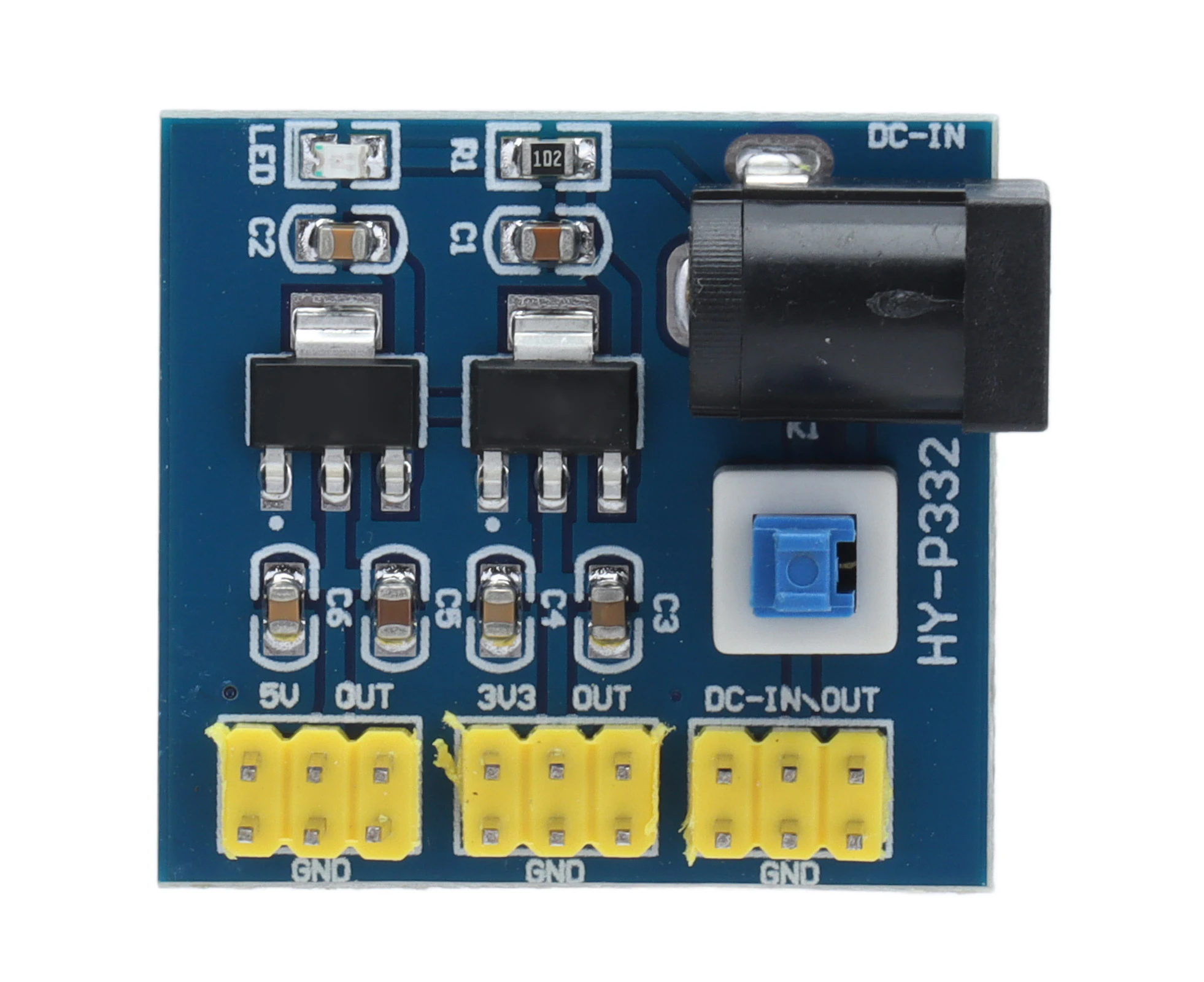 DC?DC Power Module Multi Output Voltage Conversion Board with Indicator 6V?12V Input