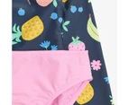 Target Swim Rashie Fruit Print 2 Piece Set