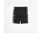 Target Swim Jammer Neon Palm Print