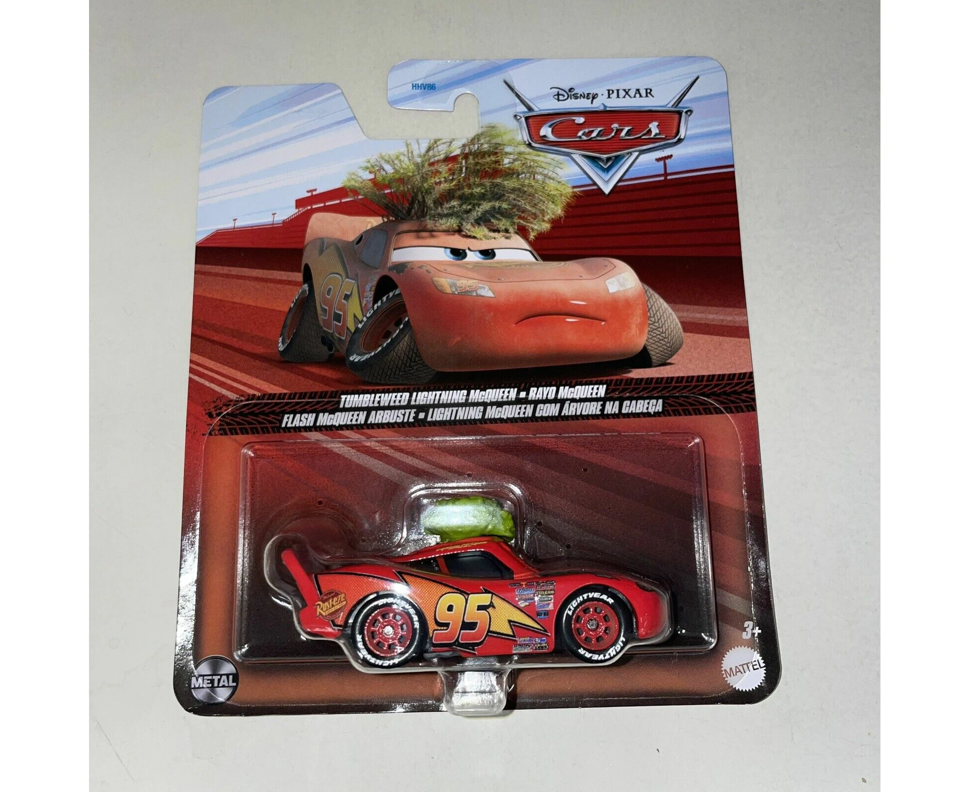 Cars Character Cars 2024 Mix 2 - Tumbleweed Lightning McQueen