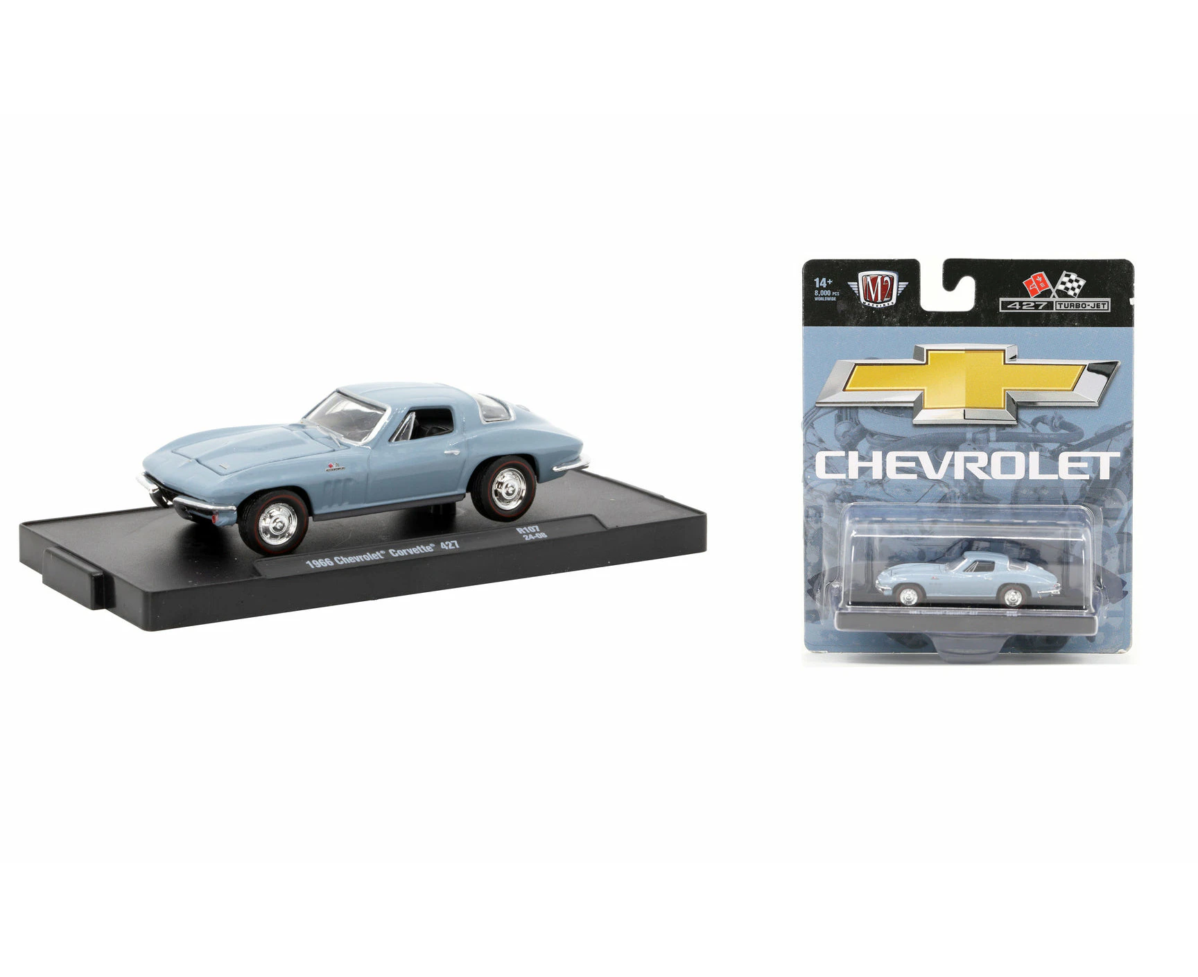 M2 Machines 1:64 Auto-Drivers Release 107 - 1966 Chevrolet Corvette 427