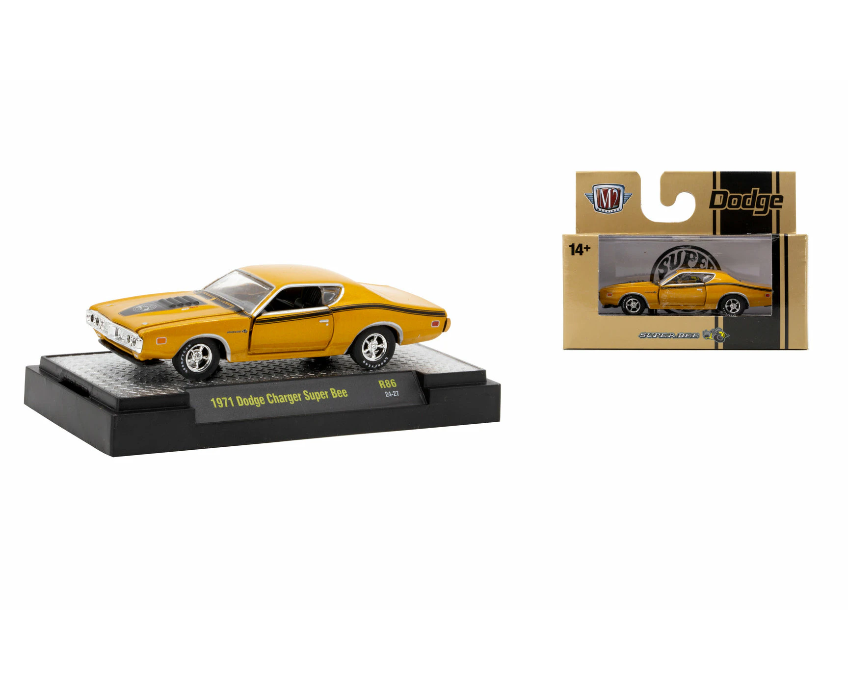 M2 Machines 1:64 Auto-Thentics Release 86 - 1971 Dodge Charger Super Bee