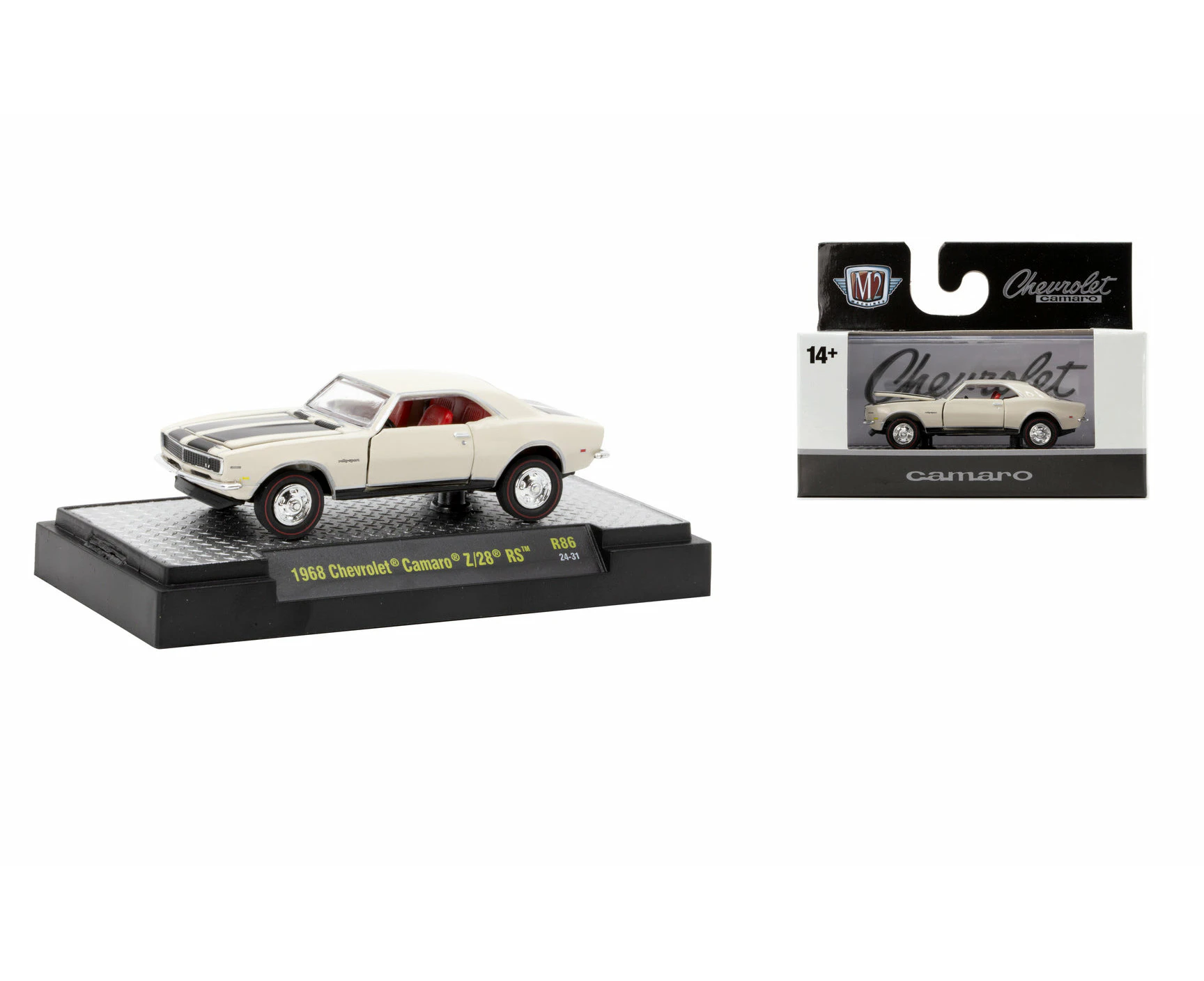 M2 Machines 1:64 Auto-Thentics Release 86 - 1968 Chevrolet Camaro Z28 RS