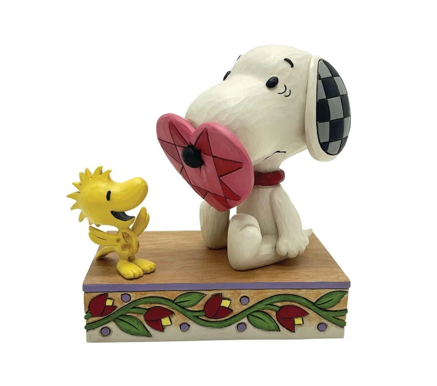 Peanuts by Jim Shore - Snoopy with Nose Through Heart