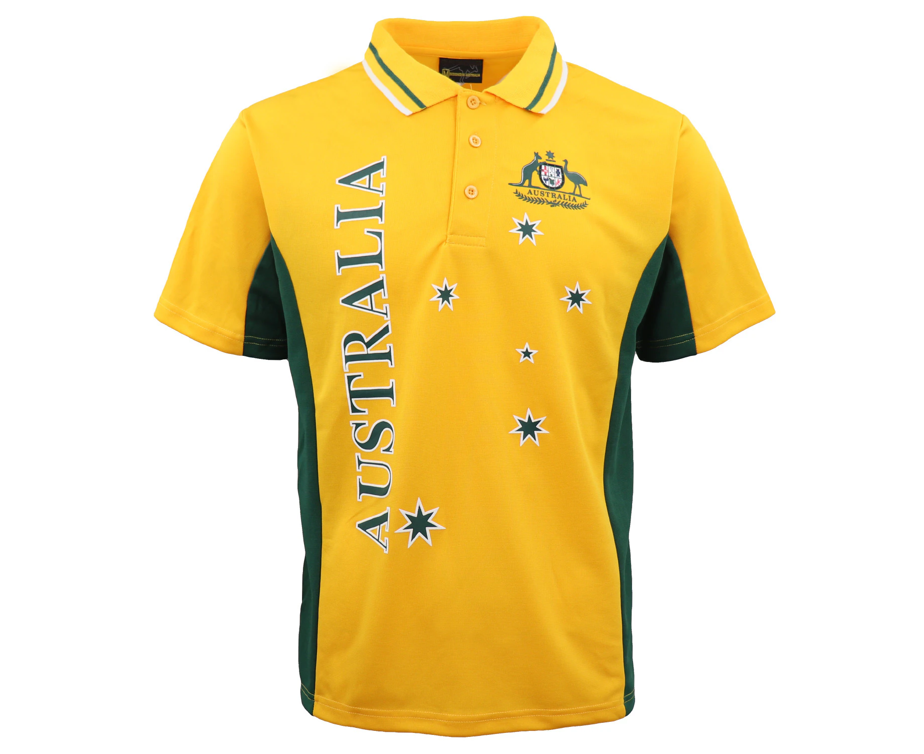 Mens Sports Soccer Polo Rugby Jersy T Shirt Australia Day Souvenir Tee