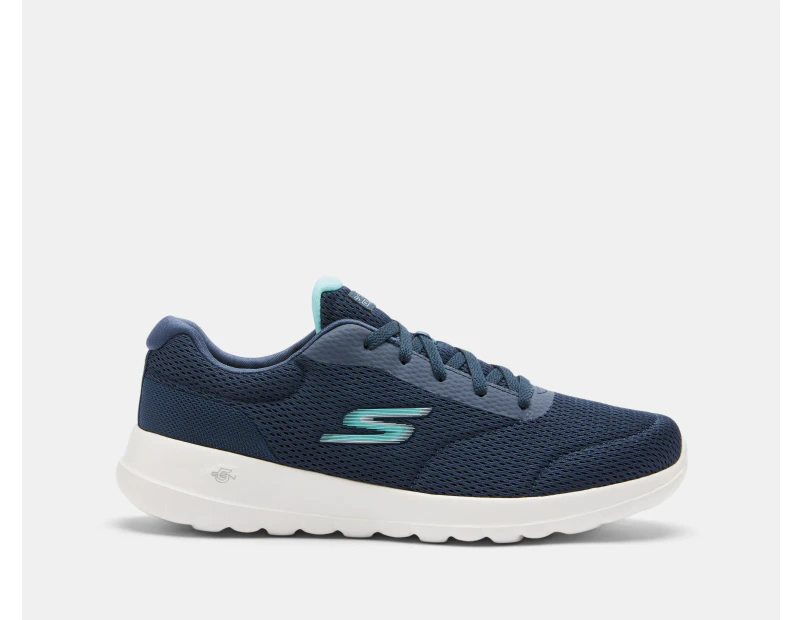 Skechers Women's GOWalk Joy Adie Sneakers - Navy/Aqua