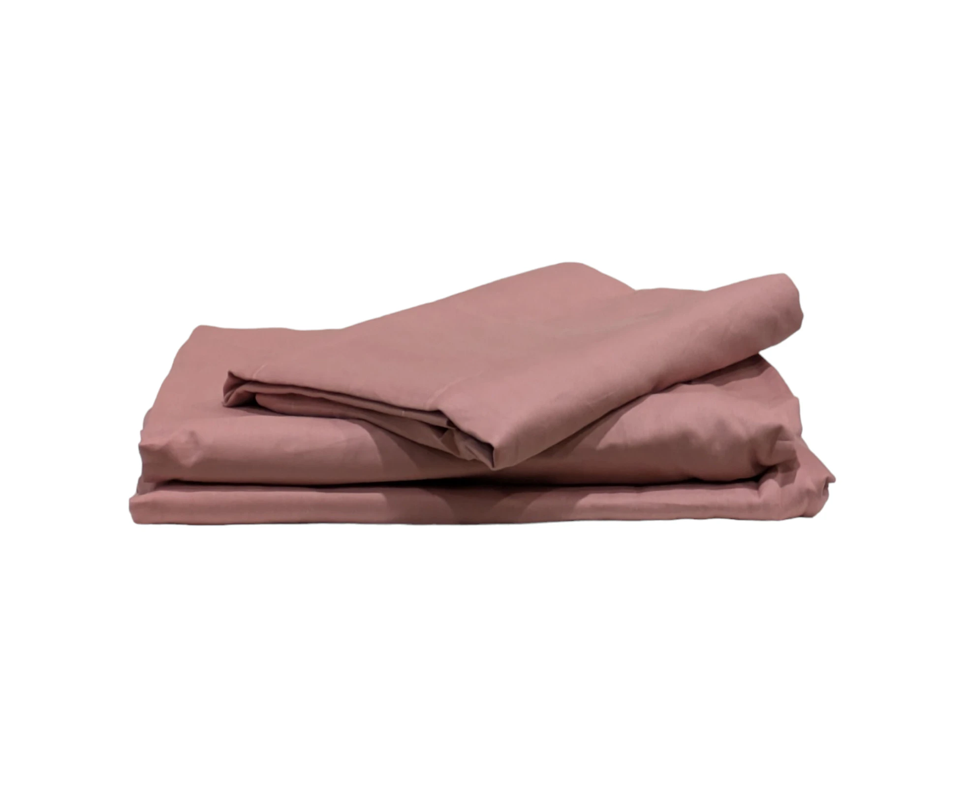 Kambala 100% Cotton Bedsheet - Double - Coral Pink