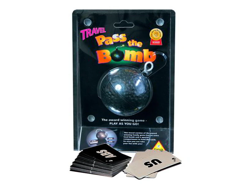 Pass The Bomb Travel Edition Card Game