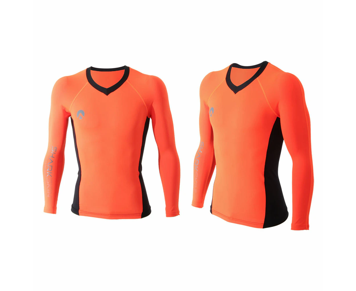 Sharkskin Performance Pro Long Sleeve Rash Top Orange M