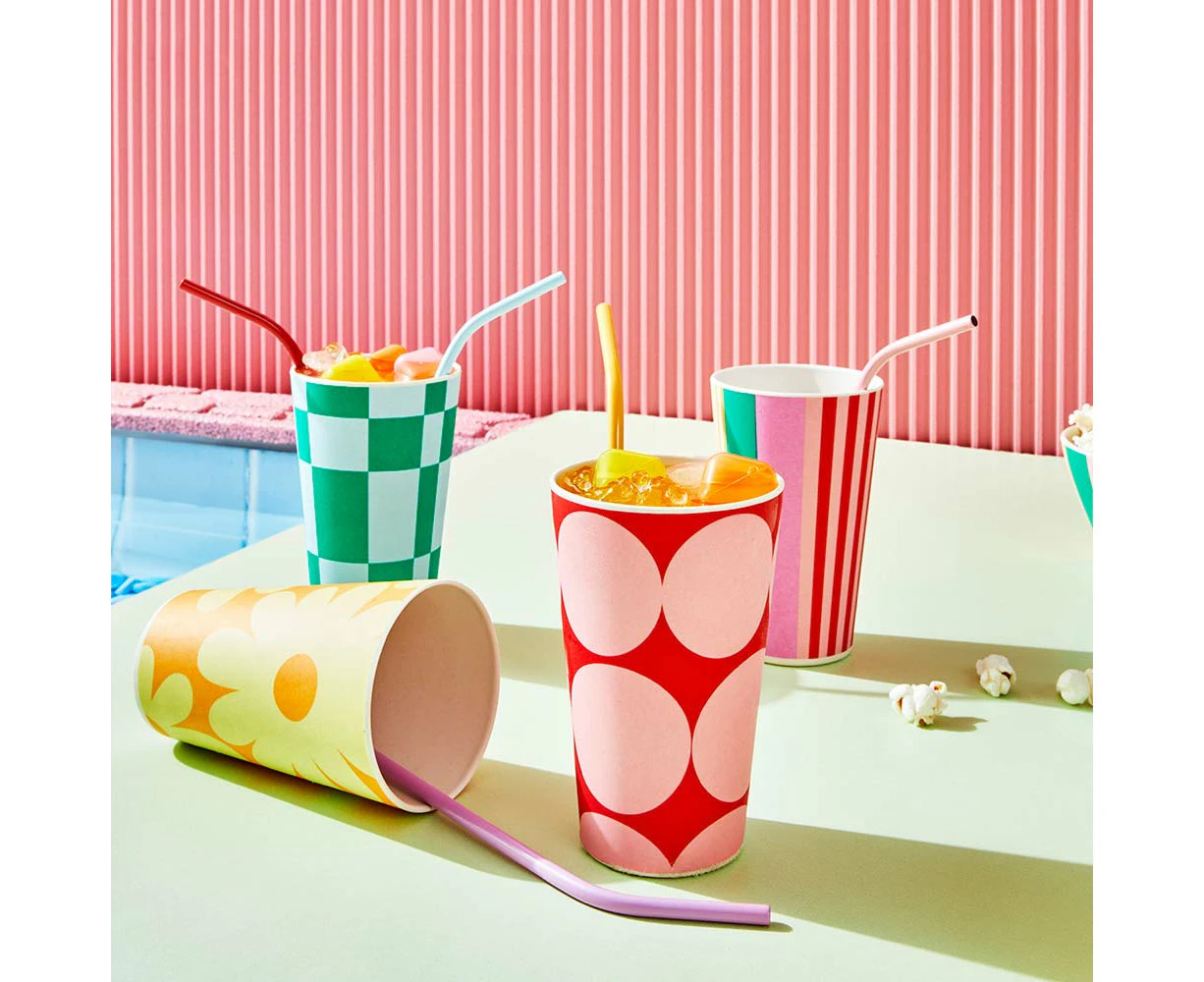 HAYDAE COLLECTIVE Set of 4 Tumblers 400ml Multi