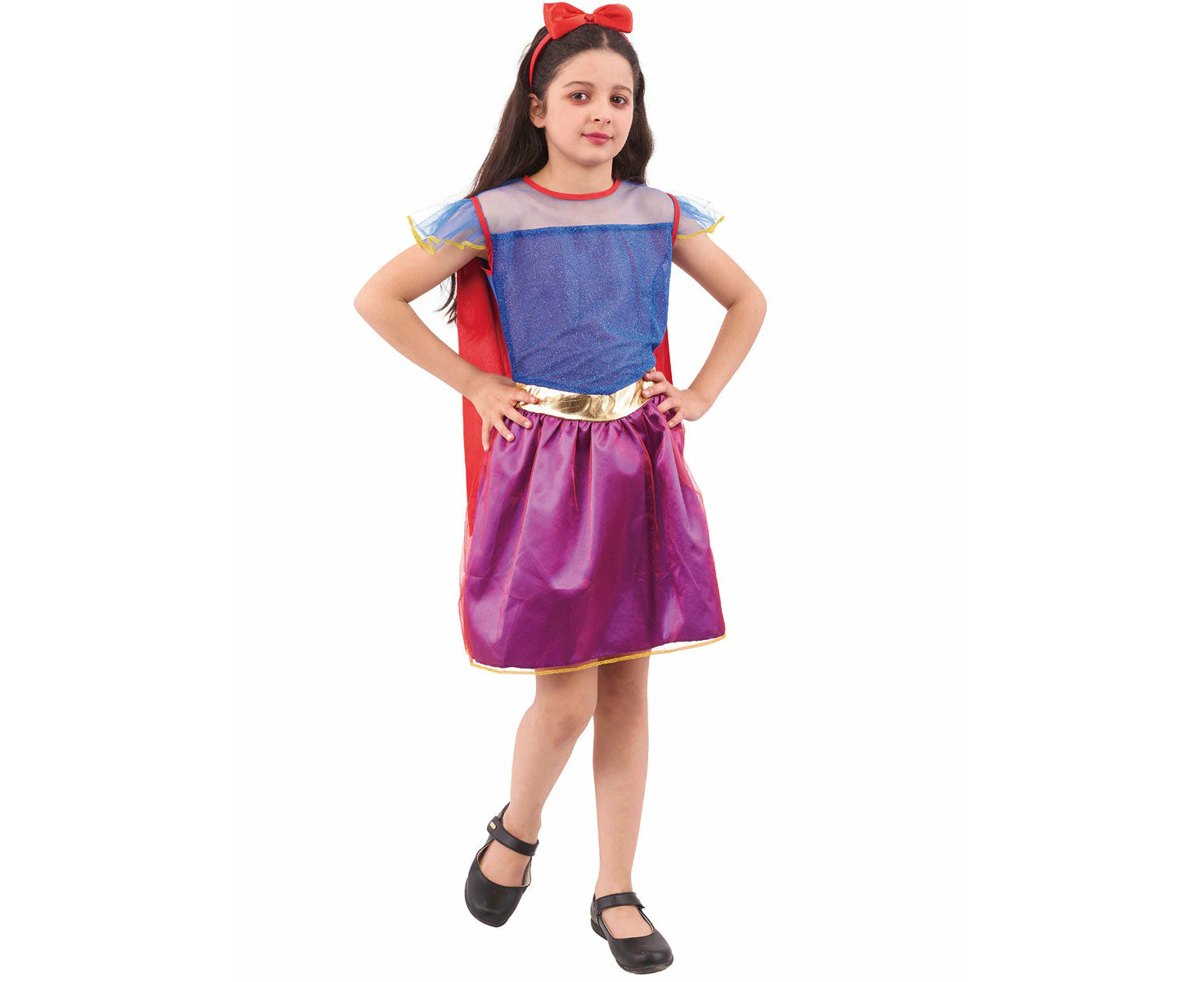 Classic Girls Snow Princess Costume - XXLarge