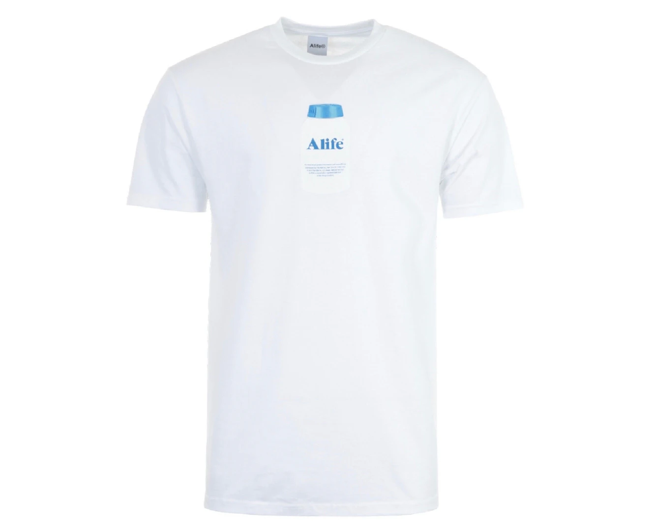 Alife Mens ALIFW20 45 White T-Shirt