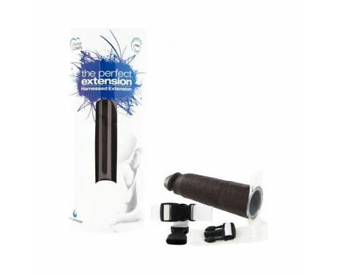 Doctor Love Perfect Extension Black 7in Versatile Pleasure Enhancer For Him And Her