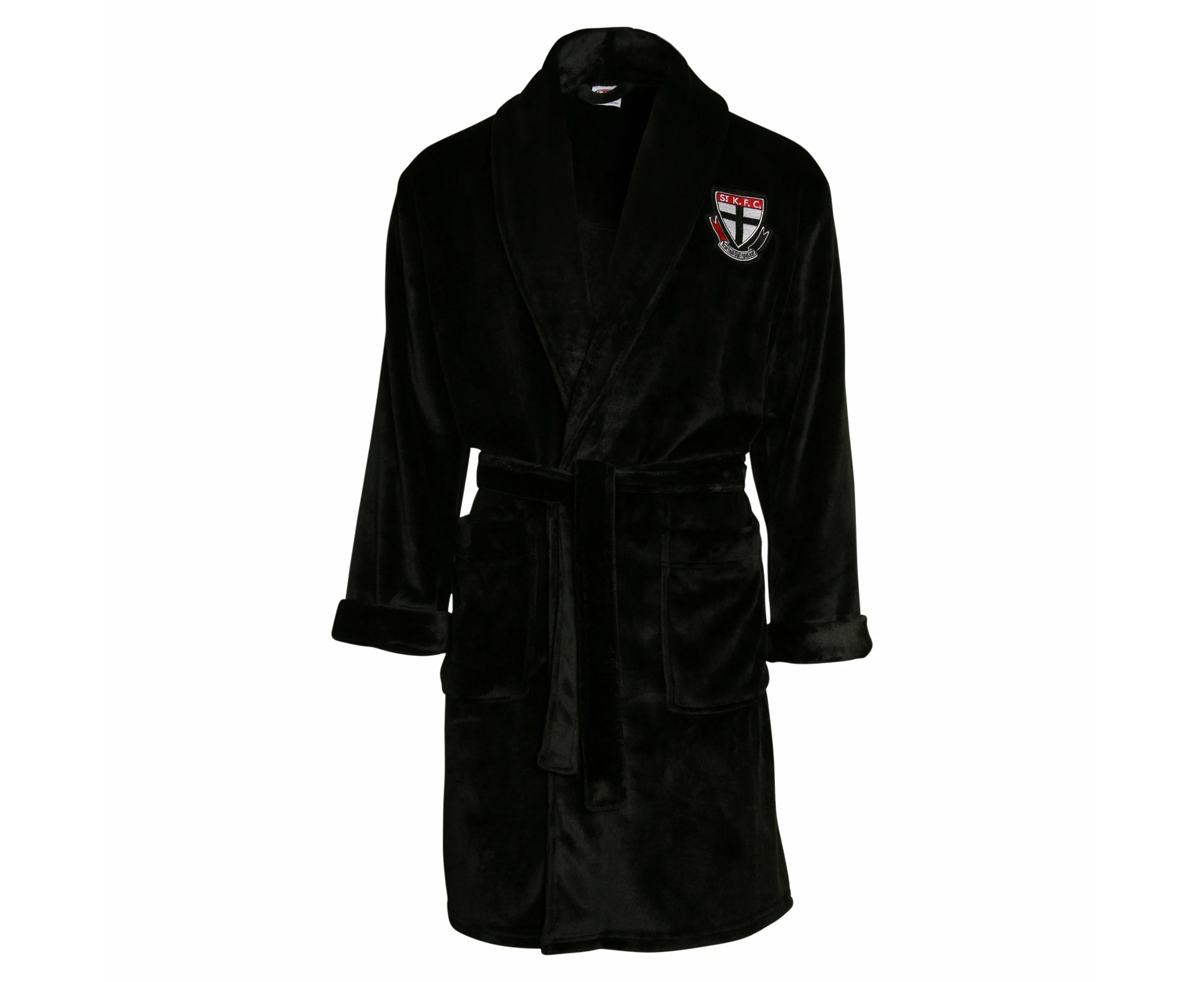 St Kilda Saints AFL Footy Mens Dressing Gown Robe size S/M