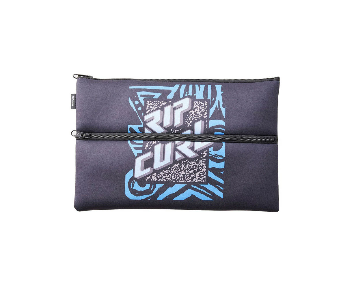 Rip Curl X-Large Pencil Case 2023 Mens in Black Blue Multi