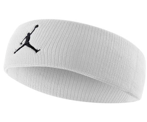 NIKE JORDAN DRI-FIT HEADBAND - WHITE.