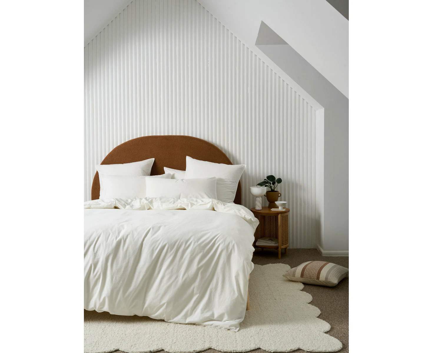 Linen House Terra Snow Quilt Cover Set