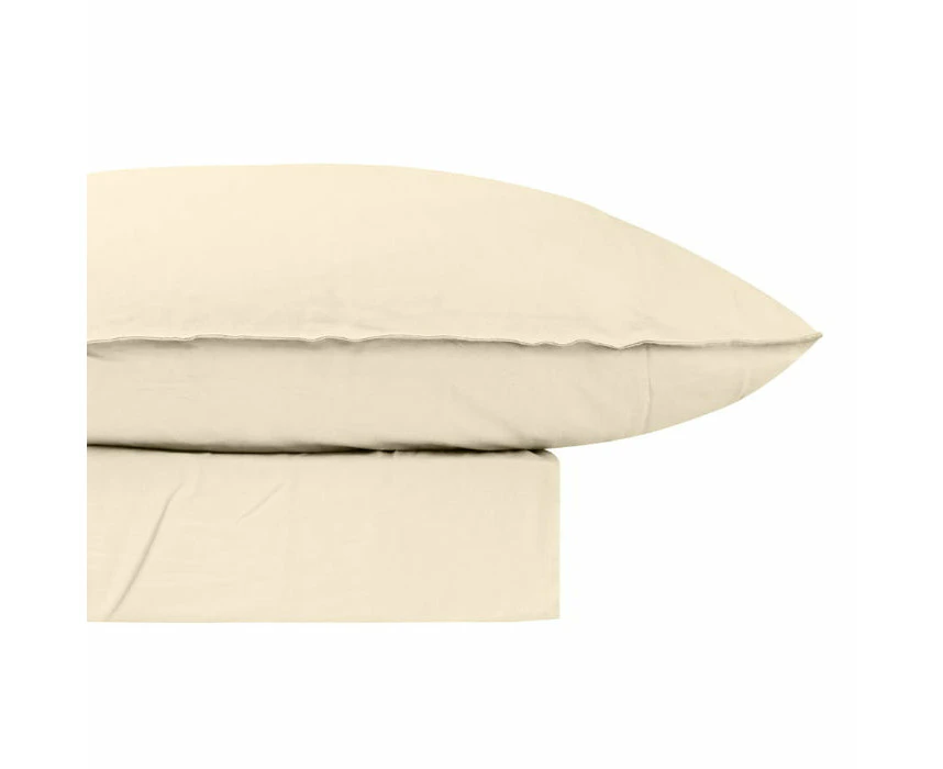 Odyysey Living Breathe 100% Cotton Sheet Sets Natural