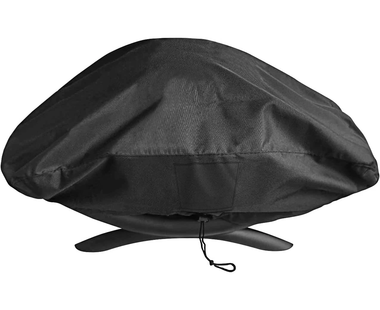 7110 Grill Cover 600D Protection for Weber Q1200 and 1000 Gas Grills, Fits Q1200, Q1400, Q1000, Q100, Q120, Baby Q, Anti-UV