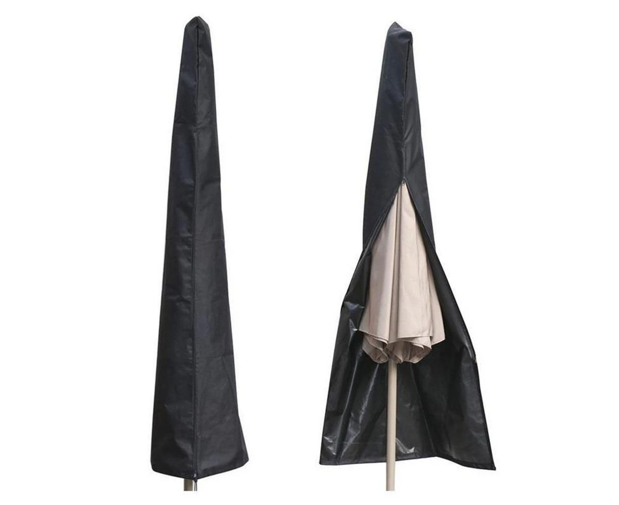 Heavy Duty Parasol Banana Umbrella Cover Cantilever Garden Outdoor Patio Shield - 230 x 55 x 25cm