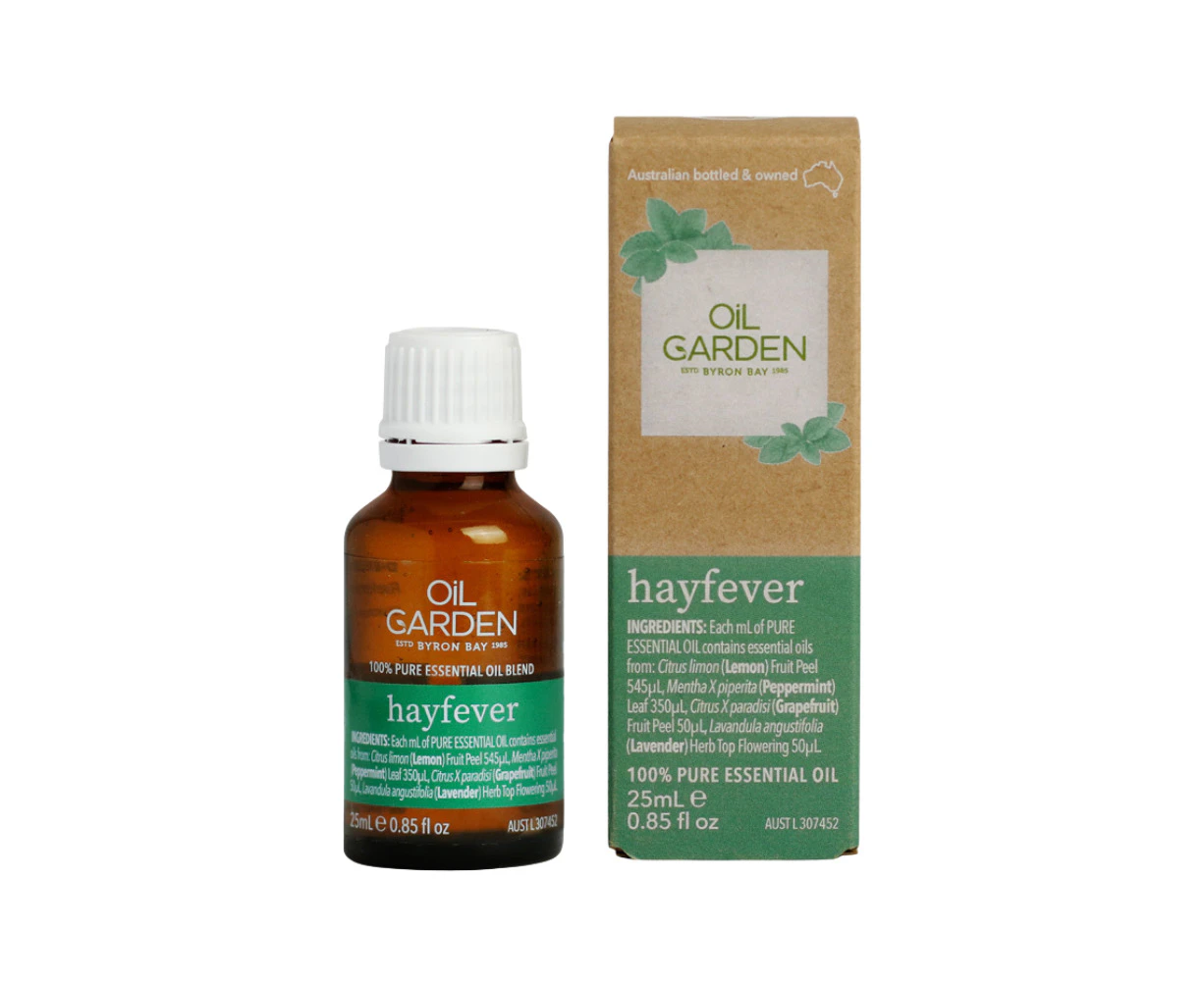 Oil Garden Essential Oil Blend Hayfever 25ml