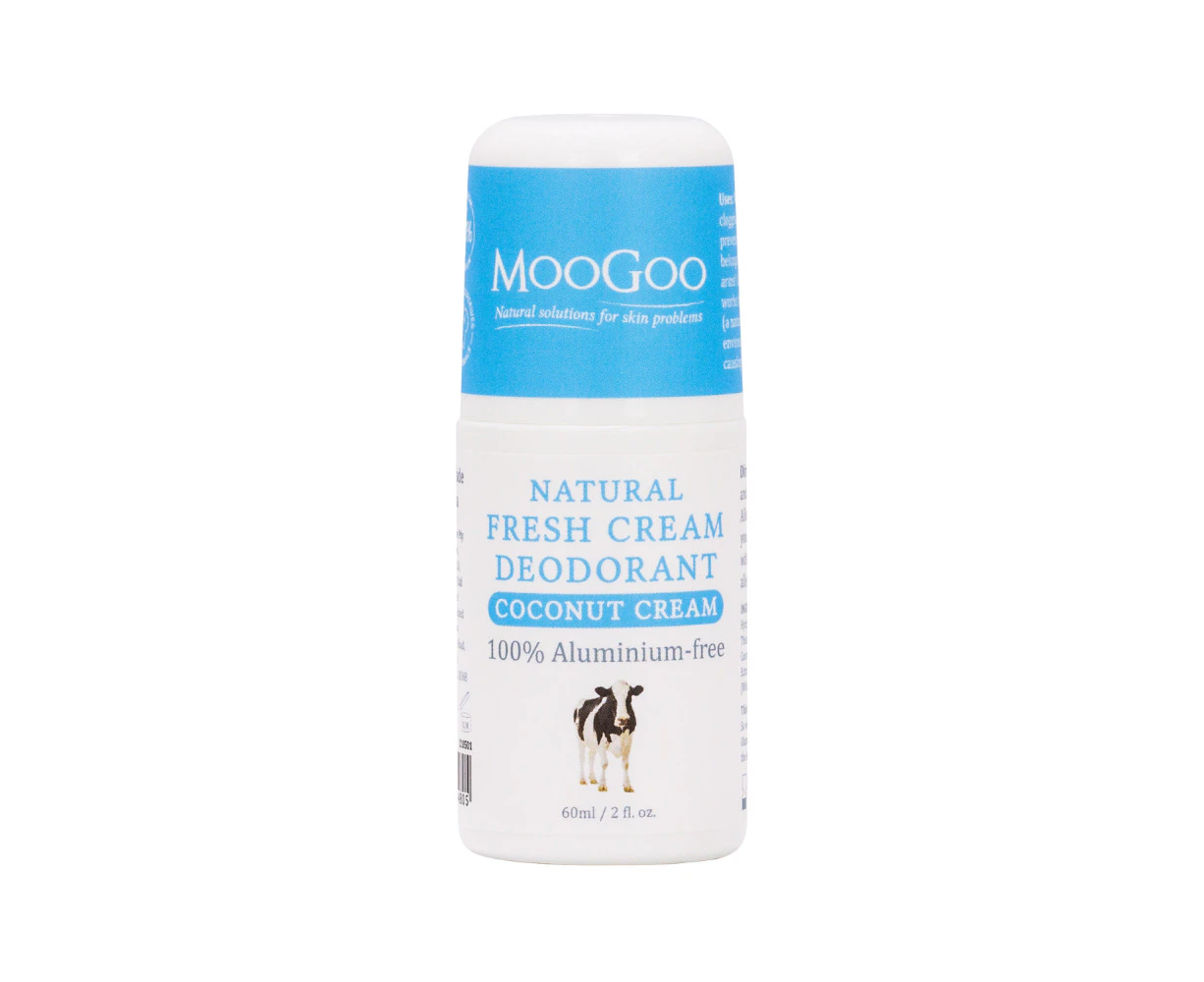 MooGoo Fresh Cream Deodorant - Coconut Cream 60ml