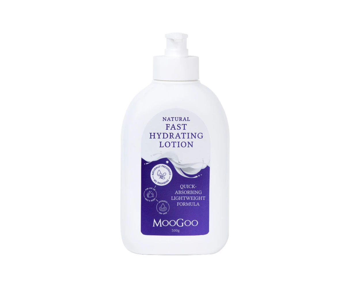 MOOGOO FAST HYDRATING SOOTHING LOTION 500G