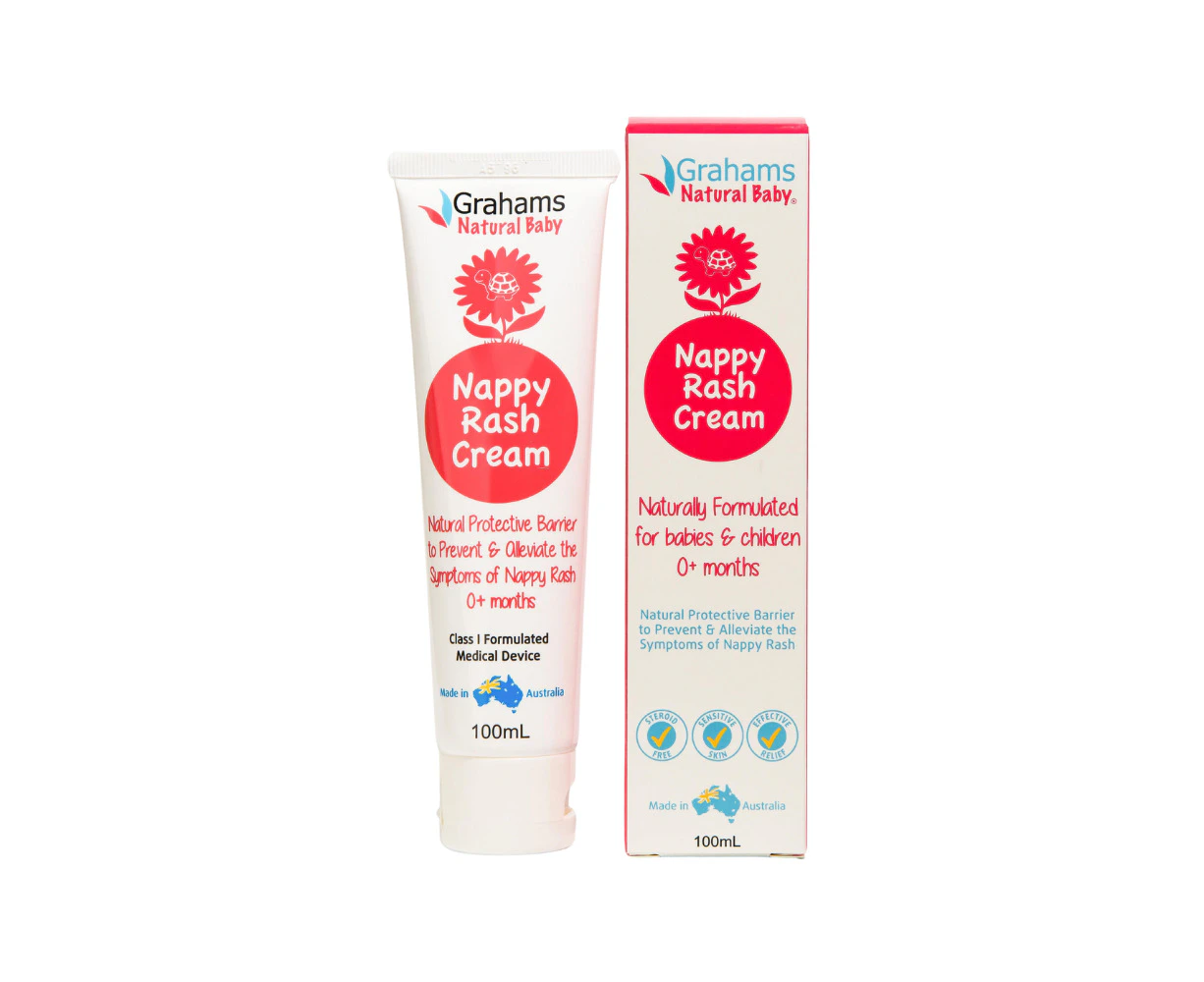 Grahams Natural Alternatives Grahams Natural Baby Nappy Rash Cream 100ml